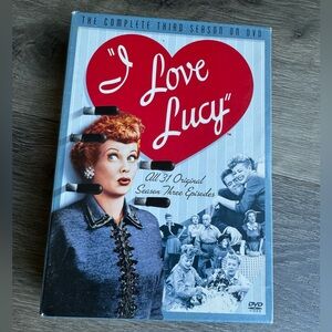Season three of the I Love Lucy show. 31 episodes on 5 DVD’s